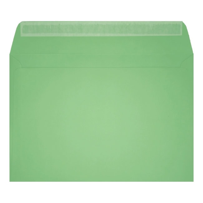 Clariana Pale Green Envelope C5 Wallet Open